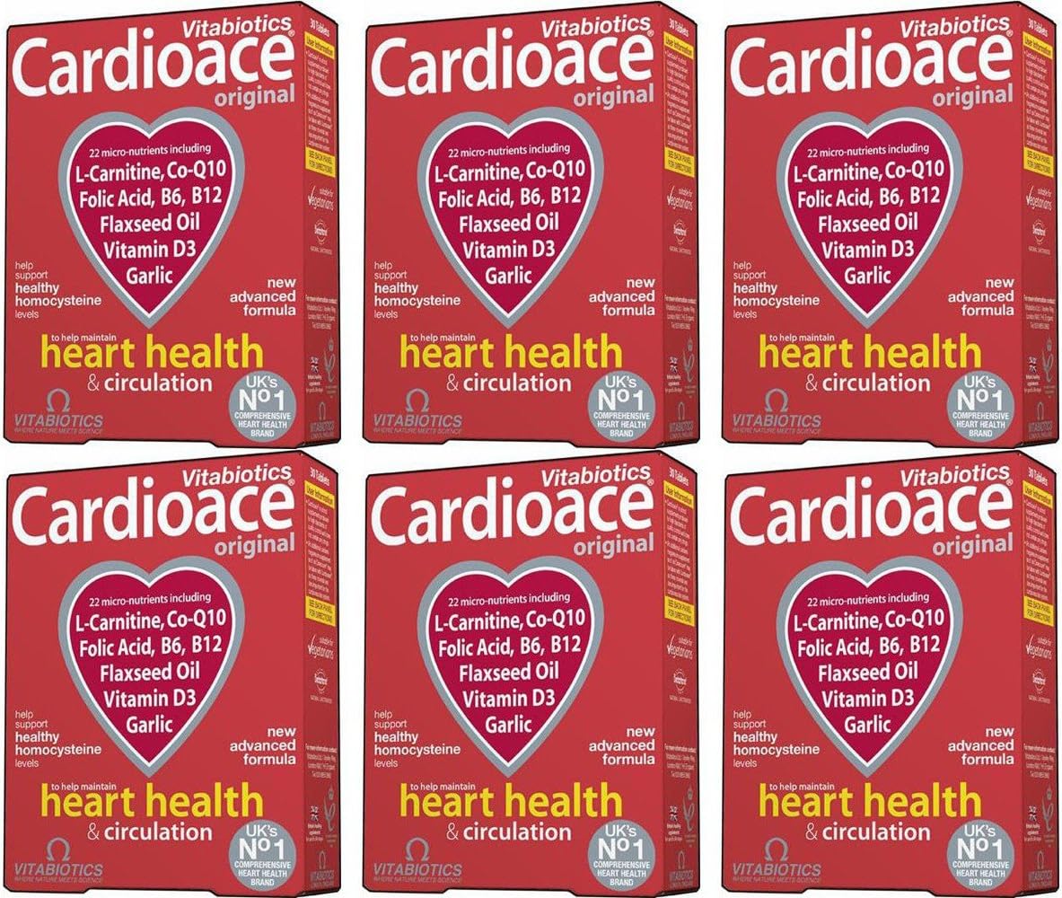 (6 PACK) - Vitabiotic - Cardioace | 30's | 6 PACK BUNDLE