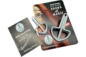 's Harp Original Black Duo Edition Set with Instructions Mouth Drum Austria Gift