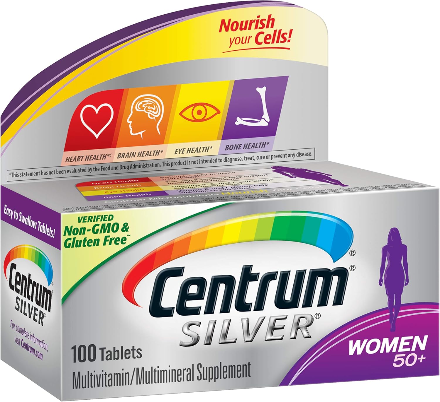 Centrum Silver Multivitamínico para mujeres 50 Plus