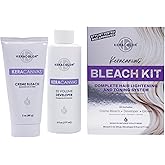 Keracolor Keracanvas Hair Bleach Kit, Complete Hair Lightening & Toning System, Lifts Up to 8 Levels, Neutralizes Brassiness