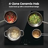 Hisense E6422SC Built-in 60cm Electric Ceramic Hob with Child Lock view 5