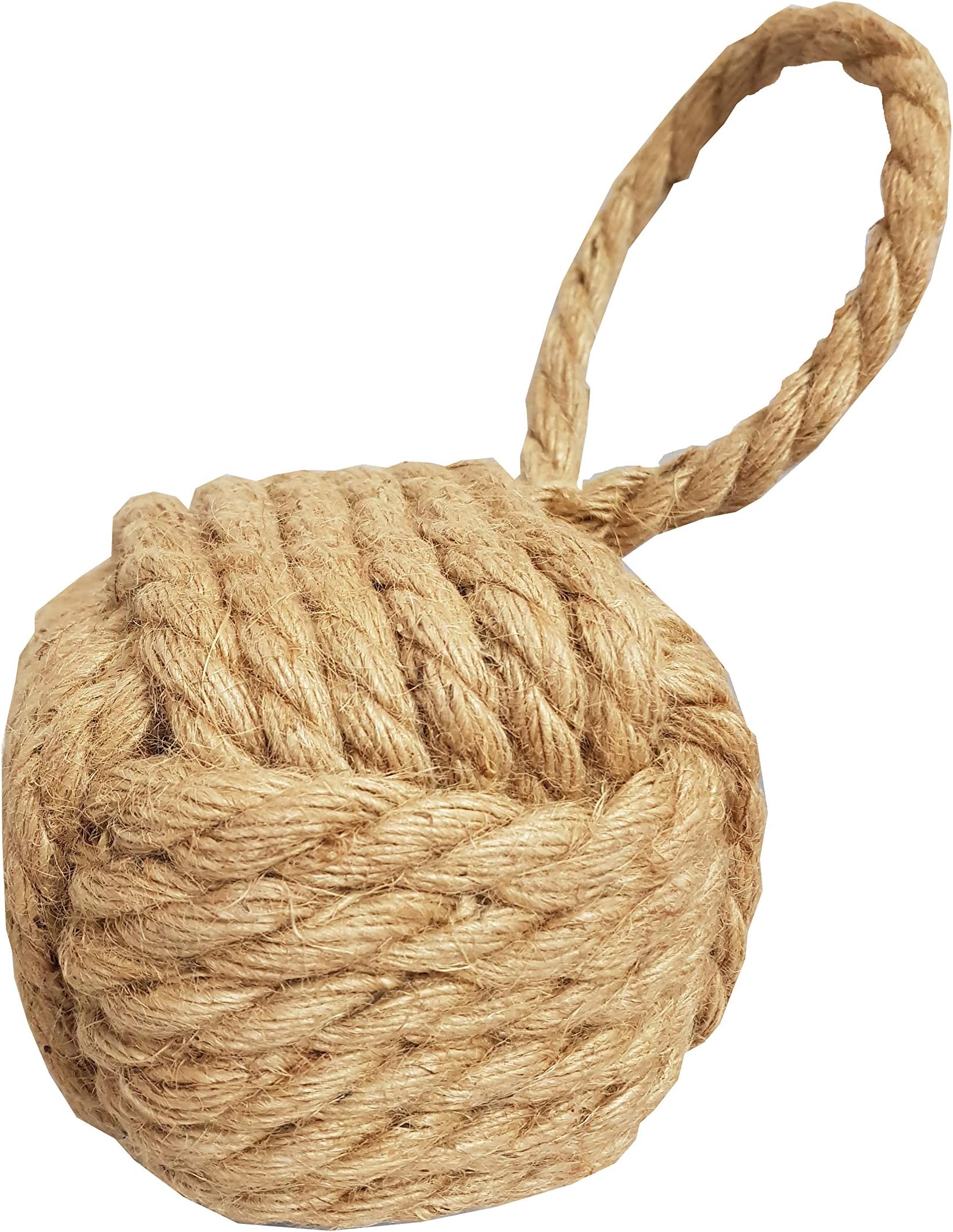Juliana Home Living Ocean Breeze Knotted Rope Ball Door Stop