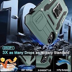 DEERLAMN Case for iPhone XR with Slide Camera