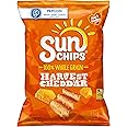 Sunchips Whole Grain Harvest Cheddar Snacks, 2.375 Ounce - 24 per case.