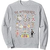 Christmas Nutcracker Ballet Holiday Party Boys Girls Kids Sweatshirt