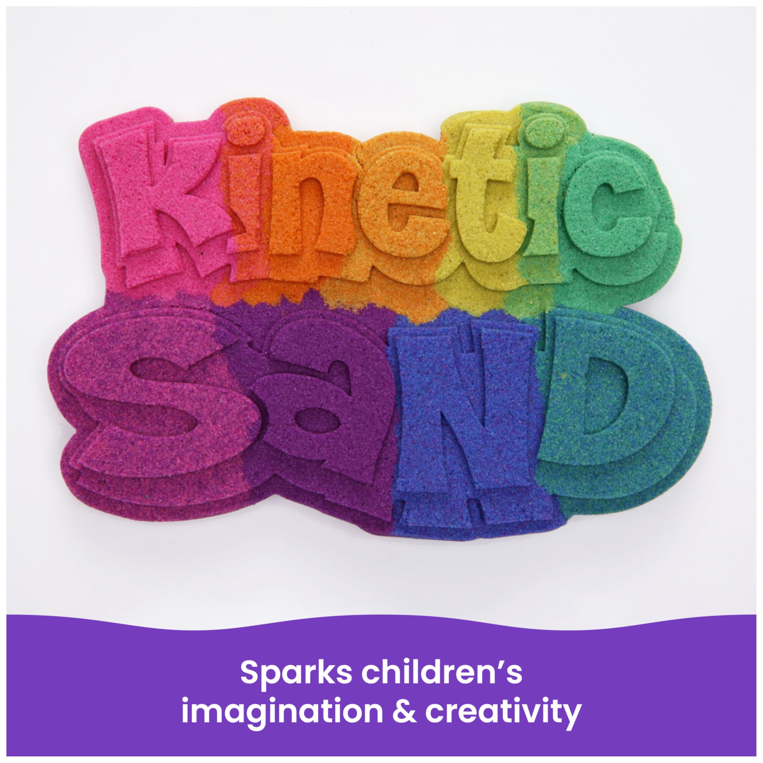 Kinetic Sand, 2.5lbs Blue Play Sand, Moldable Sensory Toys for Kids, Resealable Bag (Packaging May Vary), for Ages 3 and up
