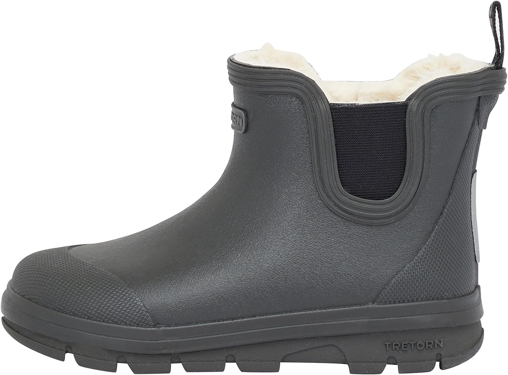 TRETORN Aktiv Chelsea Winter Kids Rain Boots Waterproof Natural Rubber Lined Wellies for Children