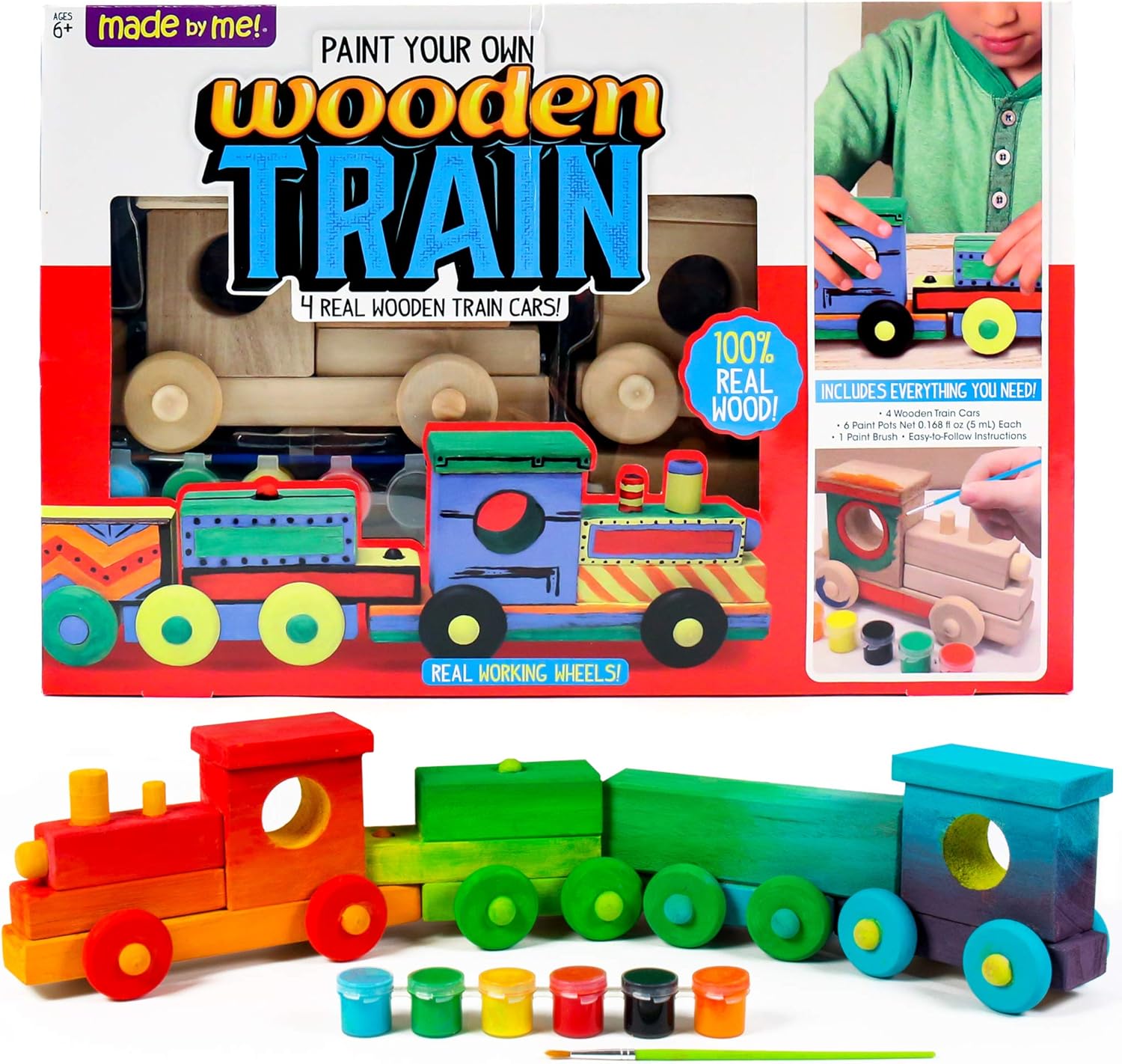 Me Wooden Train by Horizon Group USA 