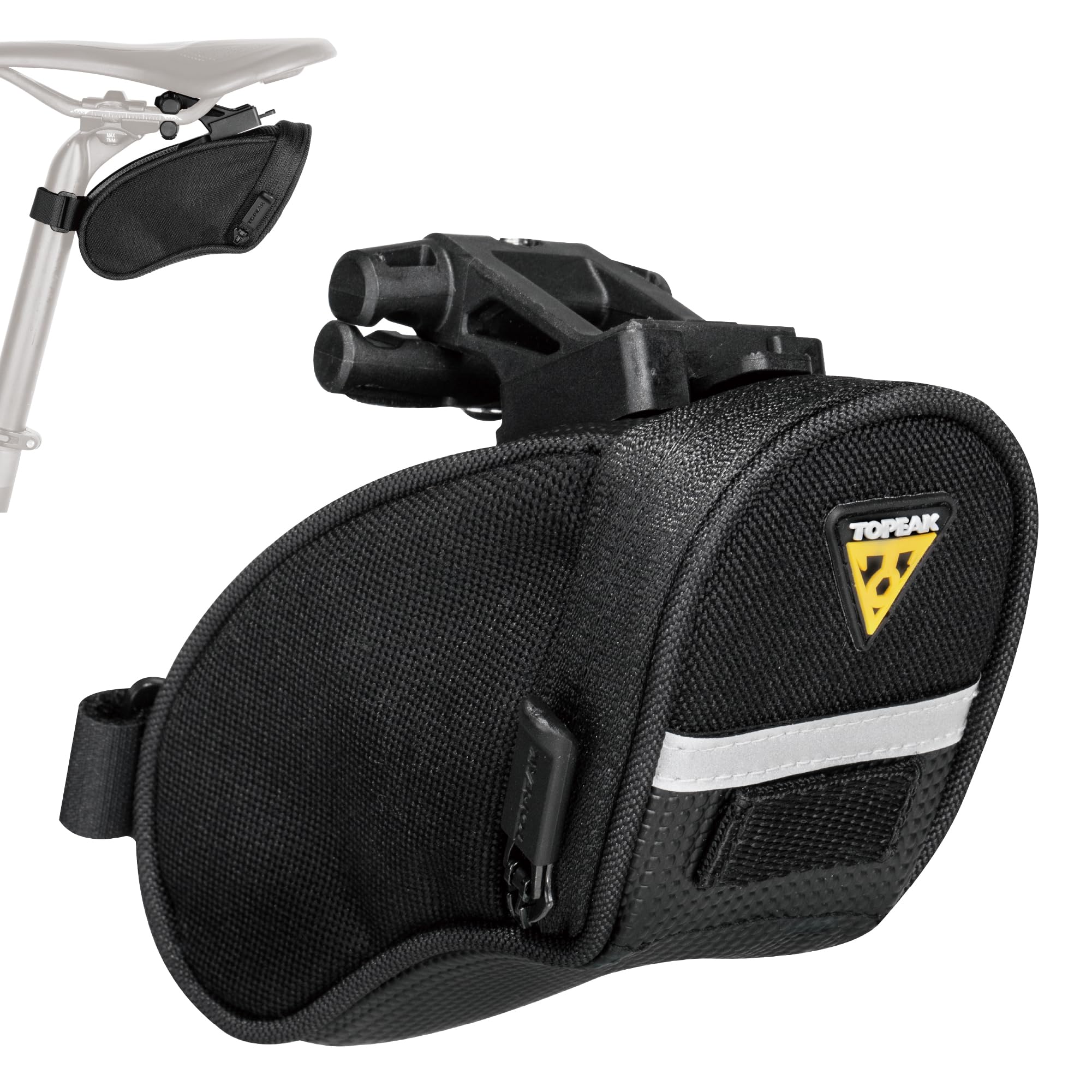 Topeak Aero Wedge Pack, w/Fixer F11, Micro