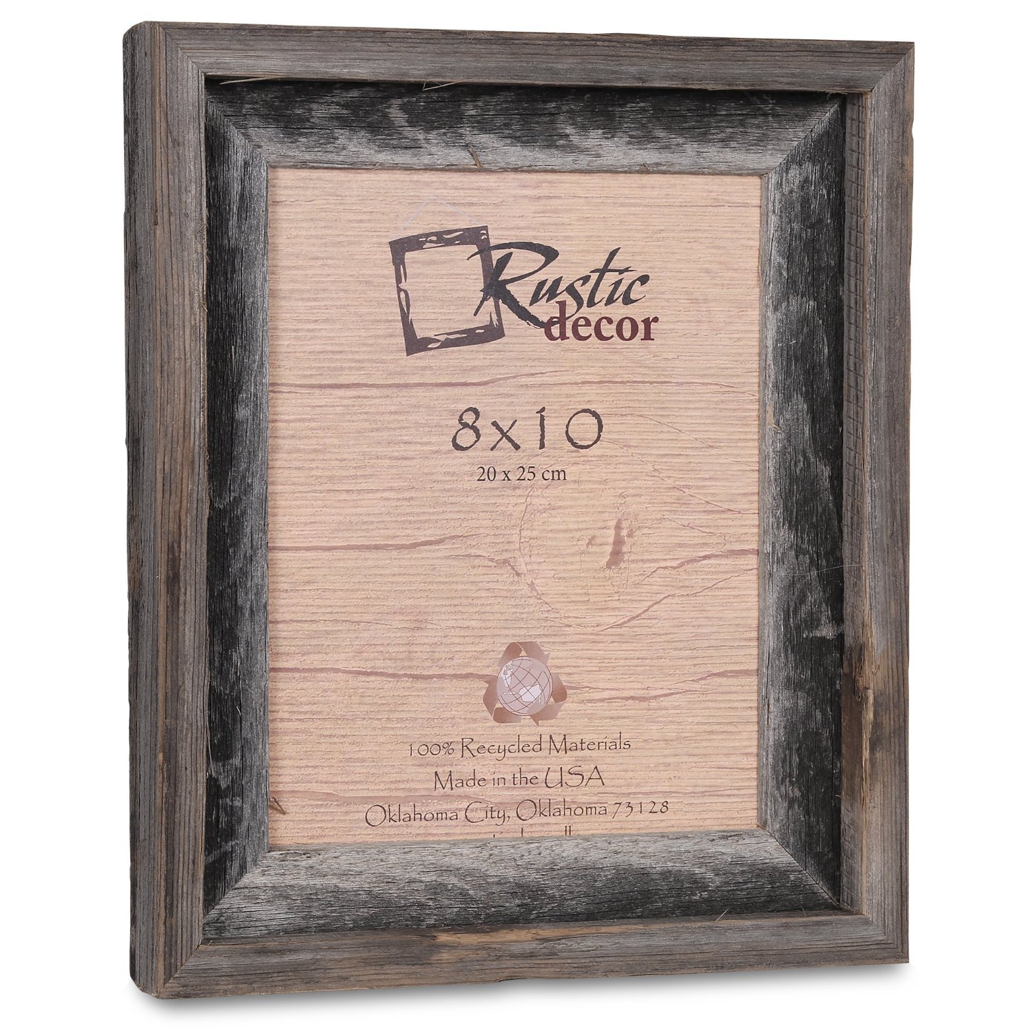 8x10 Picture Frames Signature Barnwood Reclaimed Wood Photo