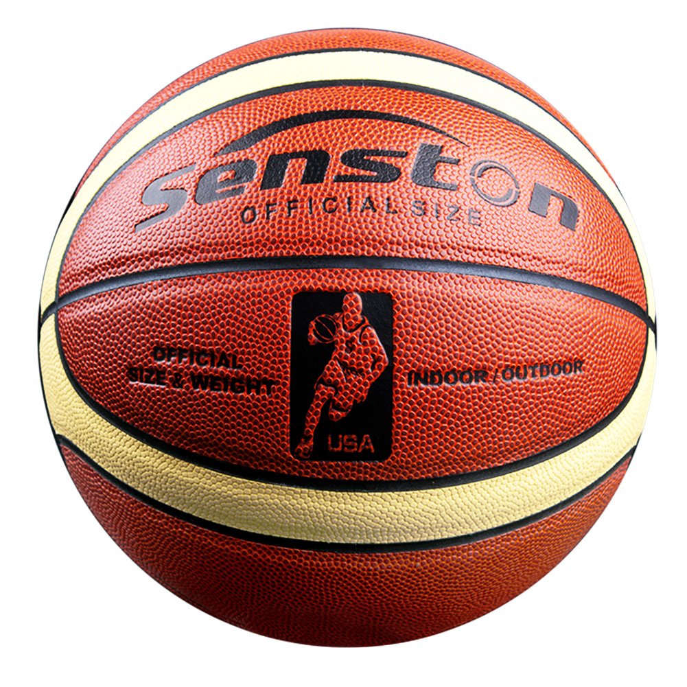 Senston Balon de Baloncesto Outdoor Pelota de Baloncesto Balones ...