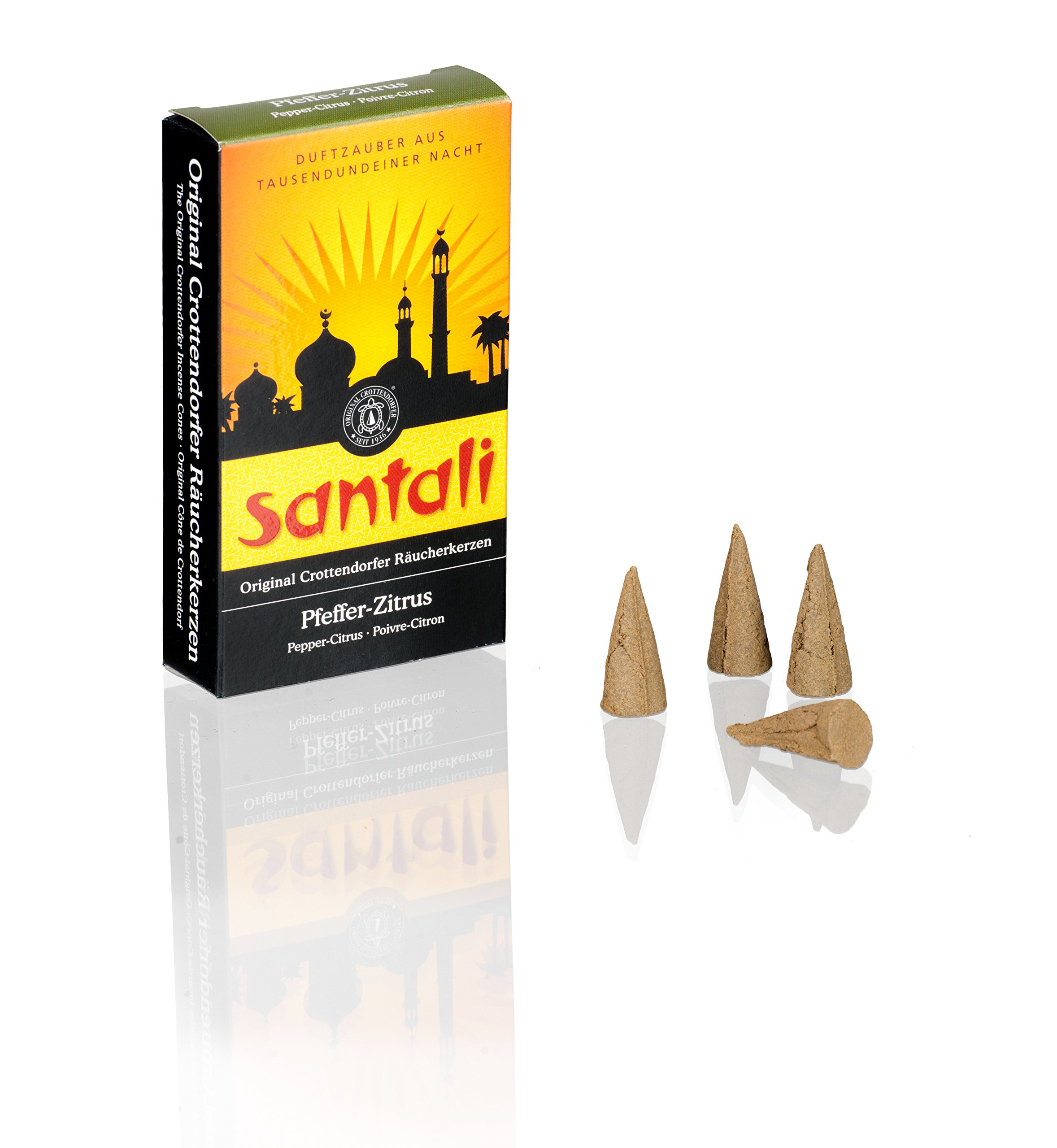 Crottendorfer Incense - Pepper Citrus, Pack of 20