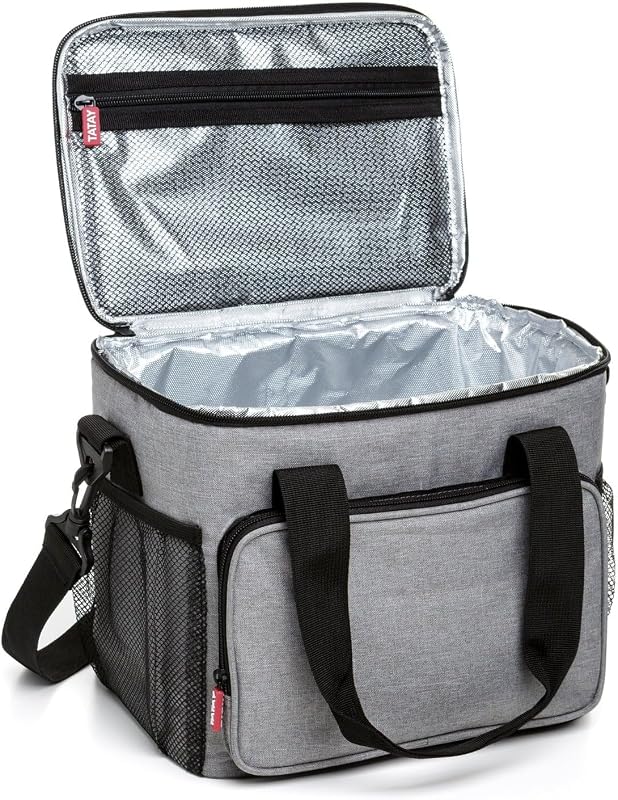 Kühltasche Urban Food Picnic Halbsteifes Gehäuse 4 Außentaschen