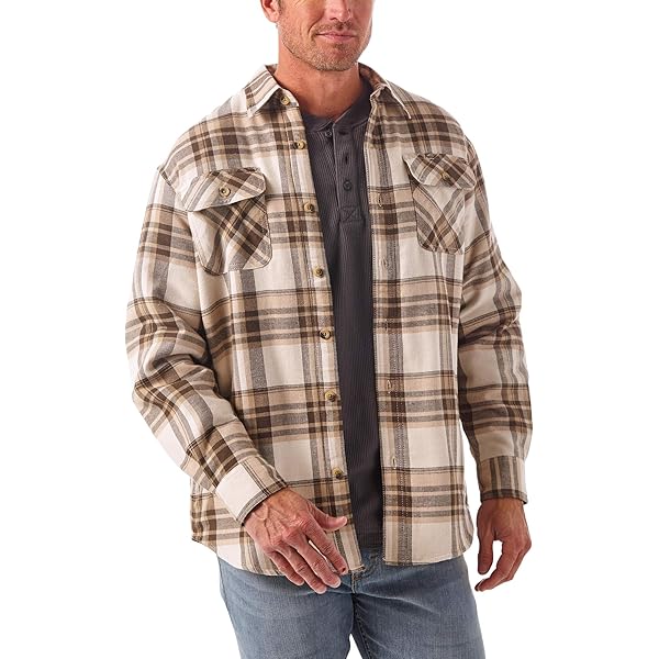 Chemise boutonnée Columbia pour hommes, M, carreaux