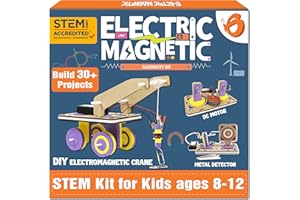Butterfly Edufields 30in1 STEM Kits for Kids Age 8-10-12 | STEM Toys for Ages 8-13 | Electricity & Magnetism | Science Project Kit for Boys & Girls Aged 8-10-12-14 | Best Educational Birthday Gift