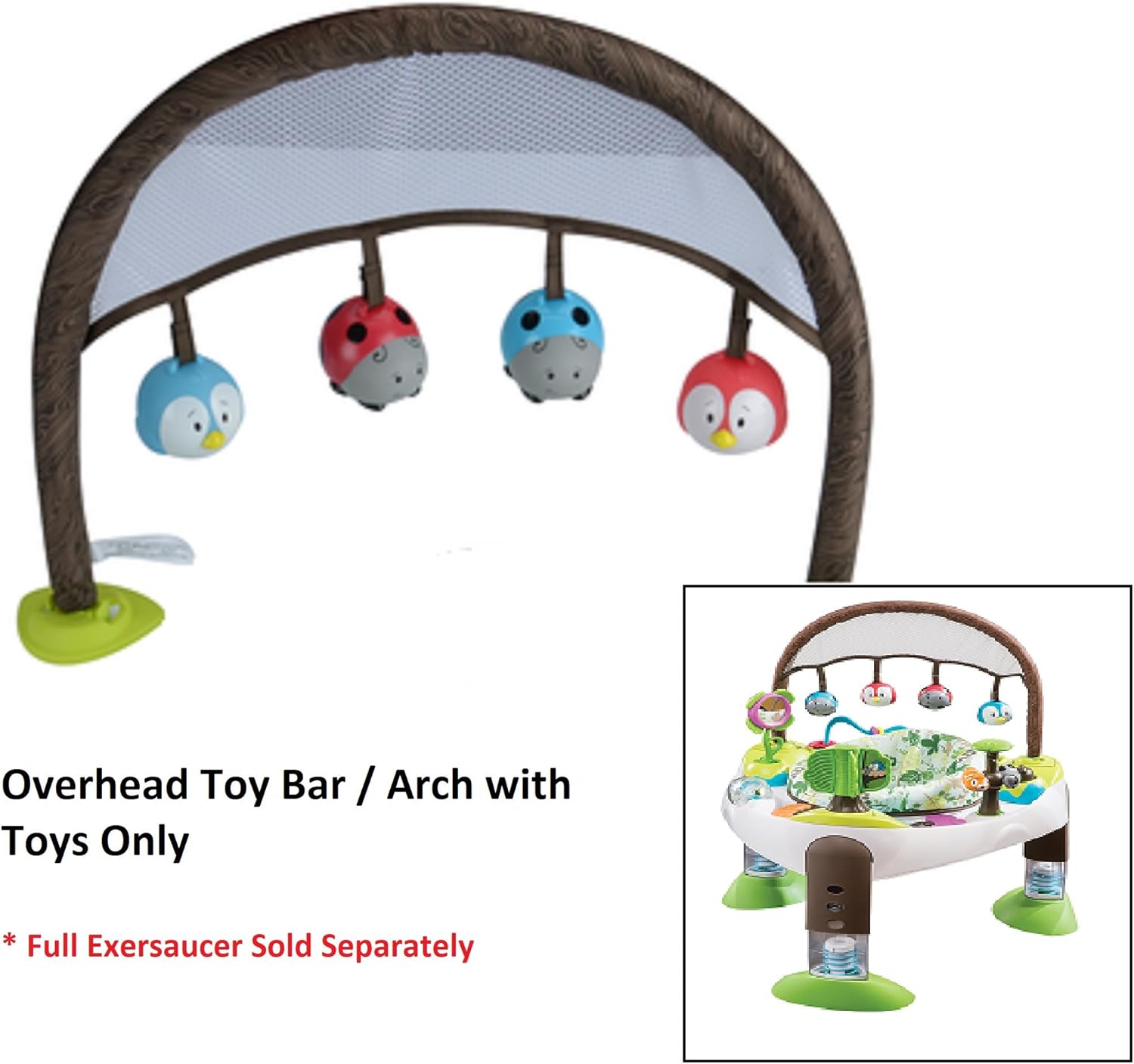 evenflo exersaucer triple fun replacement parts