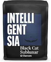 Intelligentsia Whole Bean Coffee, Dark Roast, Black Cat Sublunar 12 Ounces