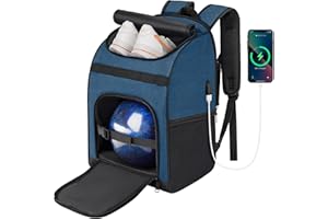 Ciihars Single Bowling Ball Bag Backpack with Shoe Bag Up to Size 16, Accessories Gifts for Bowling Lovers,Bowling Bag with Padded Ball Holder