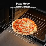 Hisense 60cm Electric Cooker Ceramic Hob White A Rated Double Oven 50L/80L view 8