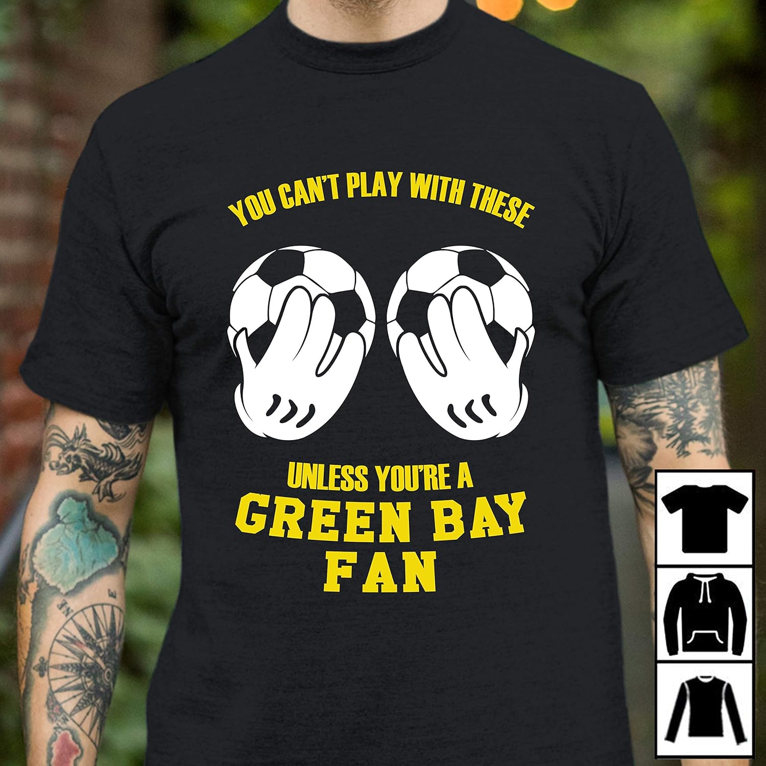 You Can T Play With These Football Unless You Re A Green Bay Fan T