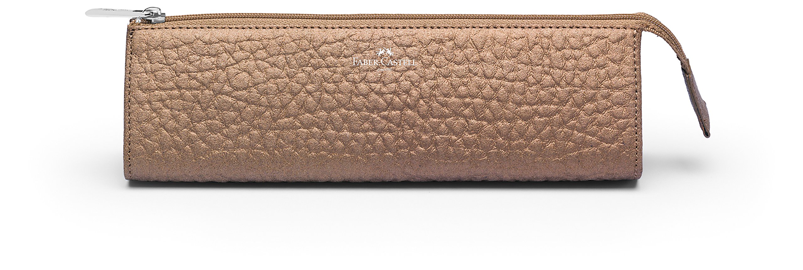 Faber-Castell Medium Leather Accessory Case - Golden Brown