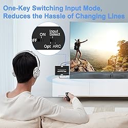 Tendak HDMI Audio Extractor, 192KHz ARC Audio