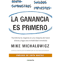 La ganancia es primero: Transforma tu negocio en una máquina de hacer dinero (Spanish Edition) book cover La ganancia es primero: Transforma tu negocio en una máquina de hacer dinero (Spanish Edition) book cover