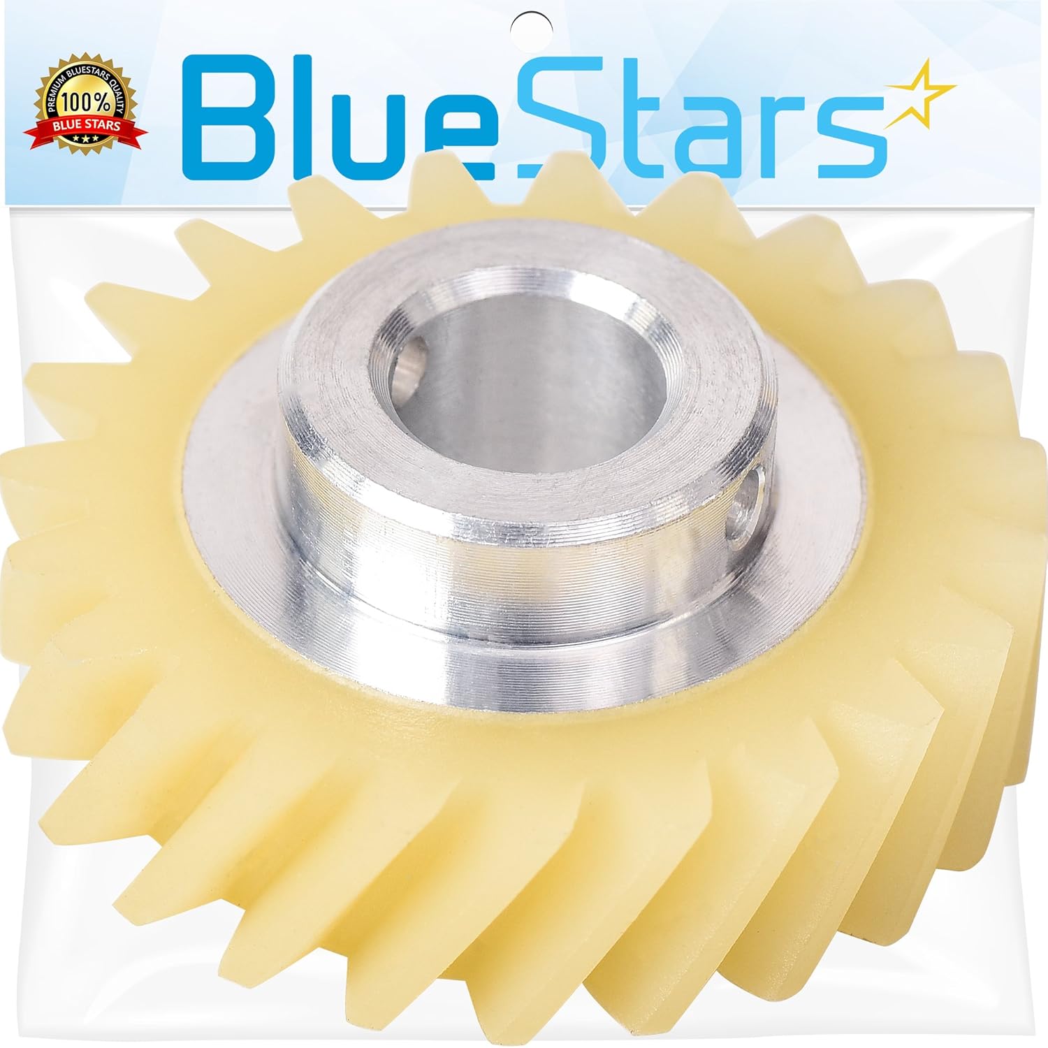 Ultra Durable W10112253 Mixer Worm Gear Replacement Part by Blue Stars &ndash; Exact Fit For Whirlpool & Kenmore Mixers - Replaces 4162897 4169830 WPW10112253