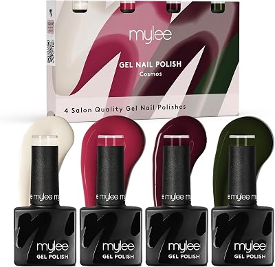 Mylee Cosmos Gel Nail Polish Quad Set 4x8ml UV/LED Soak-Off
