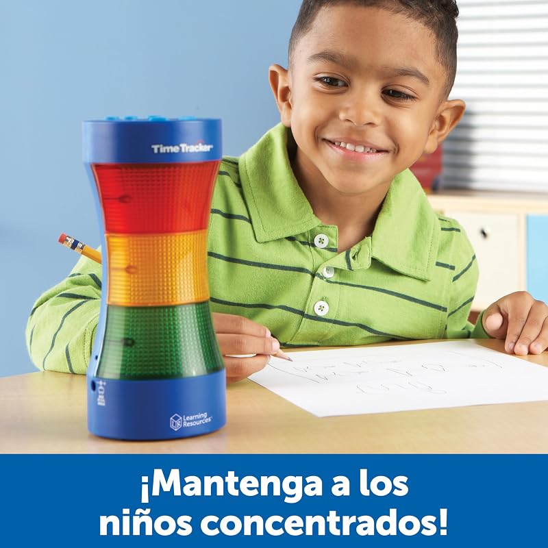 Temporizador Visual Infantil – Time Tracker 2.0 con Luces y Sonidos – Gestión de Rutinas y Tareas – 3+ Años – para Aula y Hogar