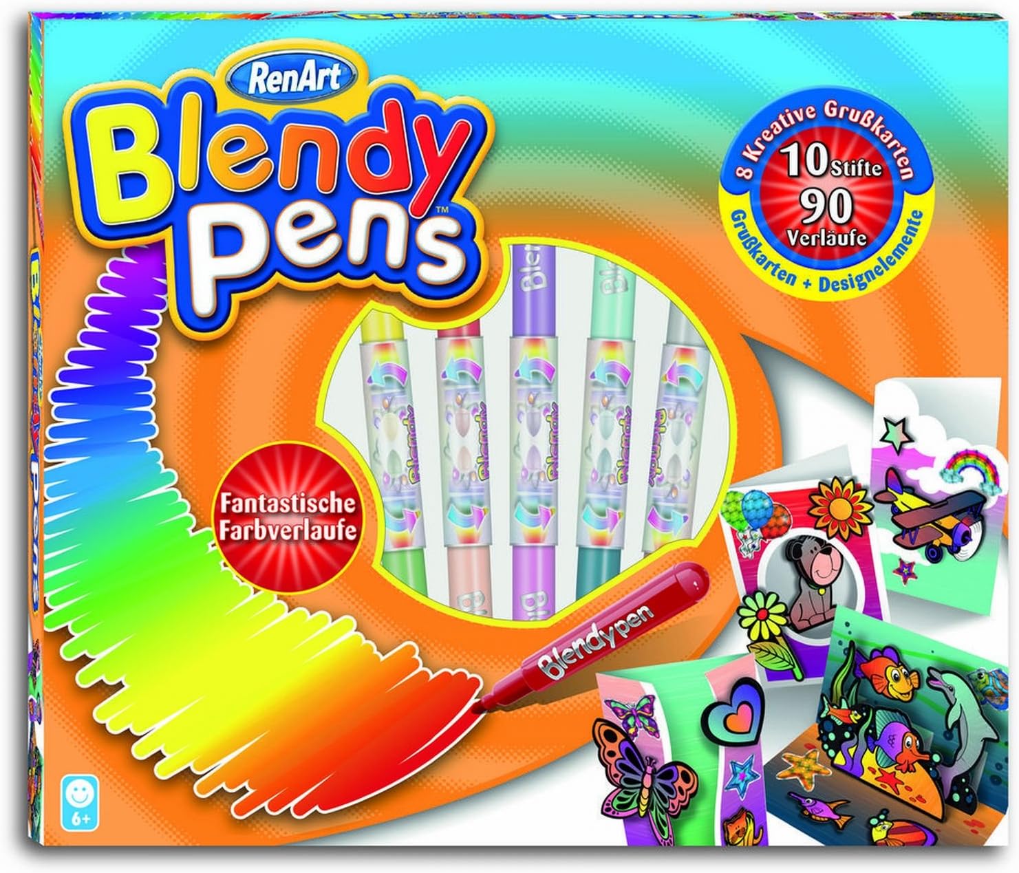 RenArt Blendy Pens RA01204 Deluxe Starter