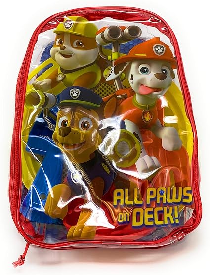 paw patrol beach toys