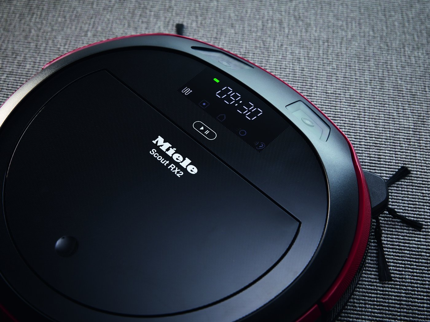 Miele 41LQL000USA Scout RX2 Robot Vacuum, Autumn Red - View 6