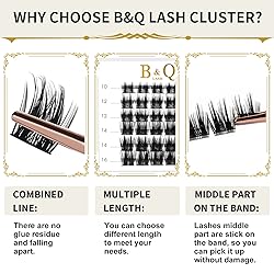Lash Clusters B52 D Curl 16mm DIY Eyelash