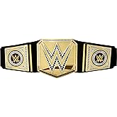 Mattel WWE Championship Title, Undisputed WWE Universal Championship Role-Play & Costume Accessory, Wearable Leather-like Belt 3+ Feet