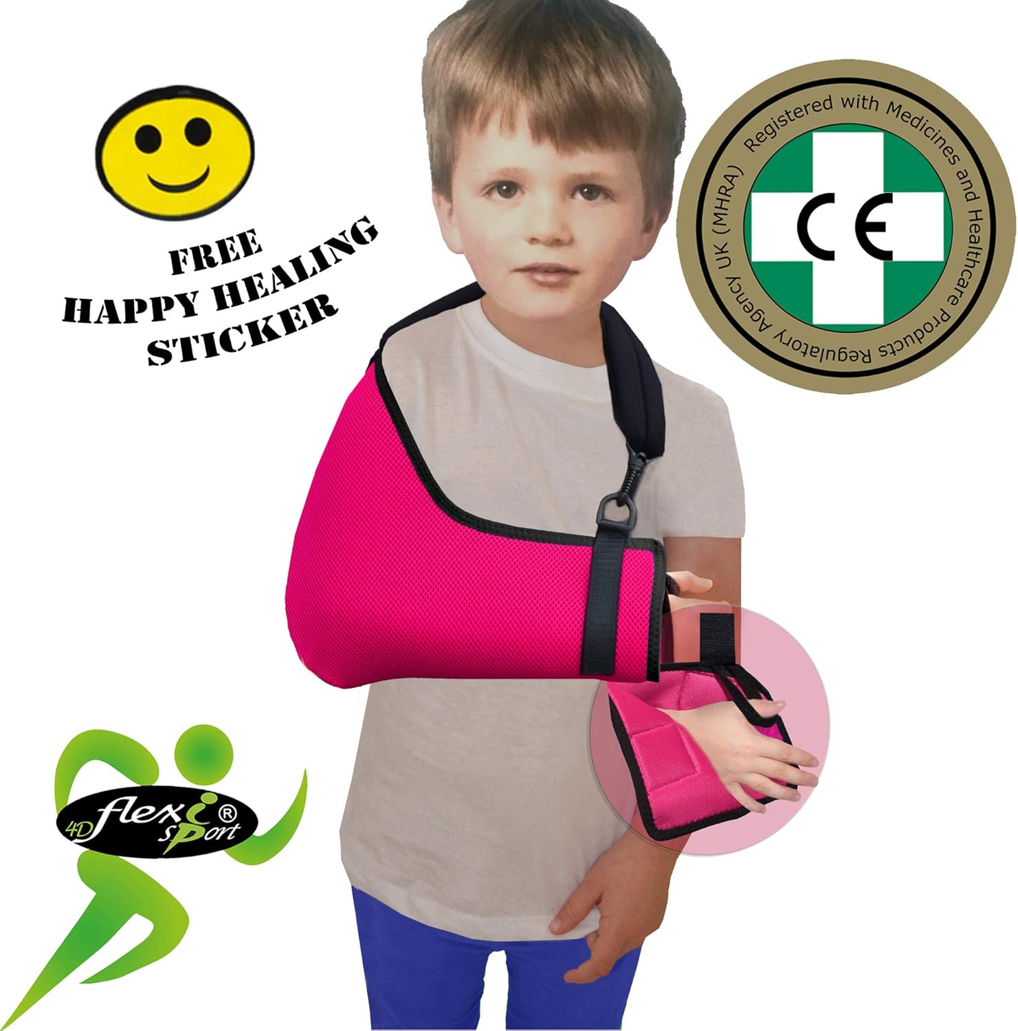 Child and Adult Arm Sling Shoulder Support, Medically Approved (67yr
