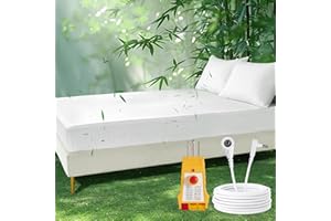 VMTIZZ Grounding Sheets King, 90% Viscose Derived from Bamboo & 10% Silver Fiber Grounded Bed Sheets, 15inch Deep Pocket Grounding Fitted Cooling Sheets with Tester & Cord - White, 77"x80"x15"