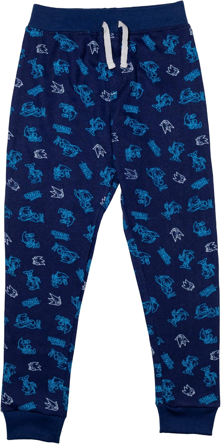 SEGA Sonic The Hedgehog 2 Pack Pants Blue/Grey: Clothing