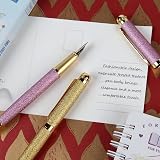 BOCIYER Fancy Fountain Pen Set Luxury Nib 10 Cartridges Ink Converter Pink view 5