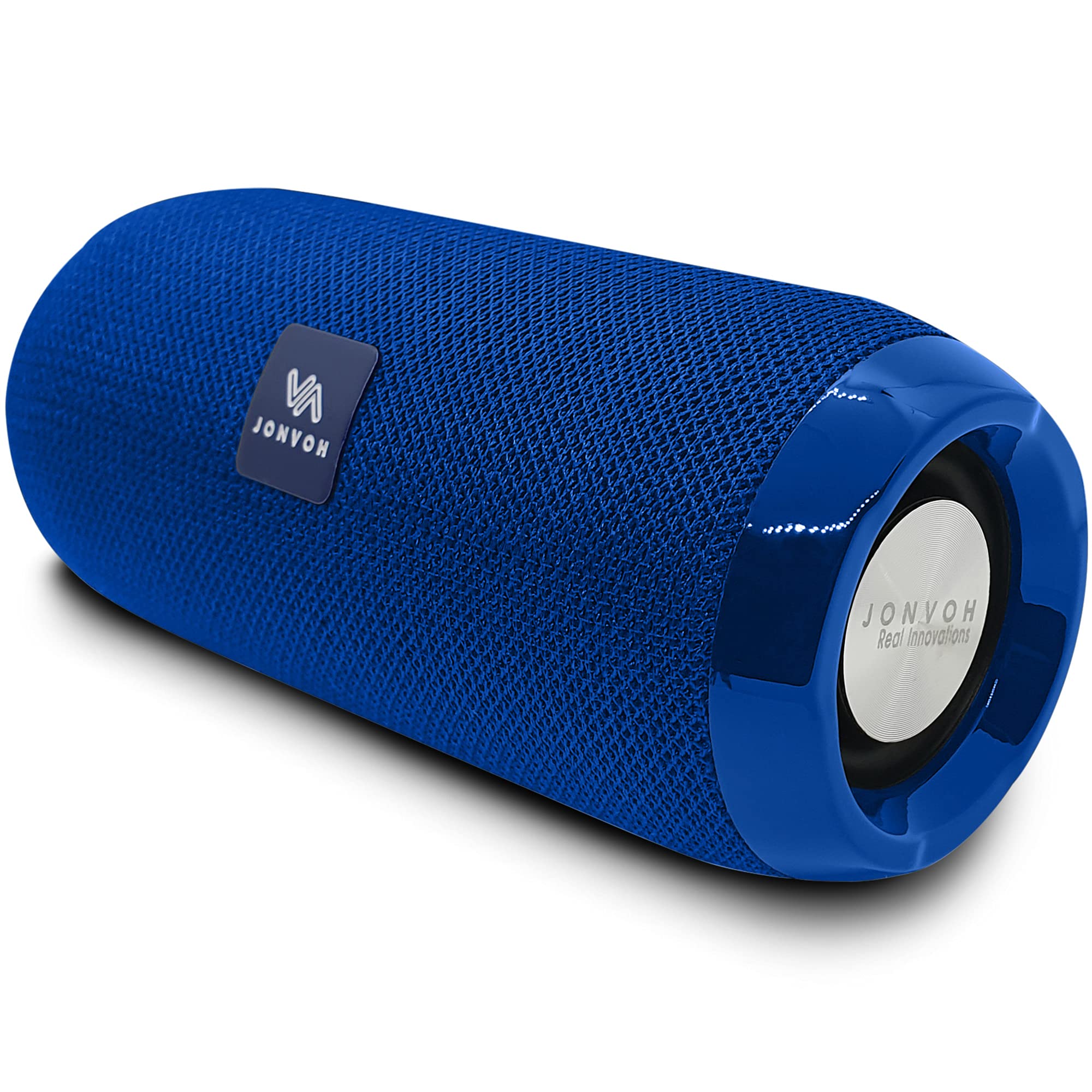 JONVOH Portable Speaker WavLife XB26 - Portable Wireless Bluetooth Speaker - Outdoor Portable Speaker with Built In Microphone - Waterproof Speaker for Home, Indoors or Outdoors - Blue โ image 1