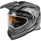GMAX G2211505 Helmets, Matte Grey/Black, Medium