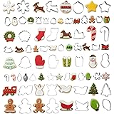 Wilton Christmas Cookie Cutter Set with Tub, Set of 40, Standard and Mini Size