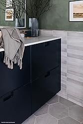 Bedrosians Makoto Matte Hexagon Porcelain Tile