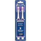Ooak Toothbrush, Tapered V++Max Medium Bristles, 2 Pack - Violet