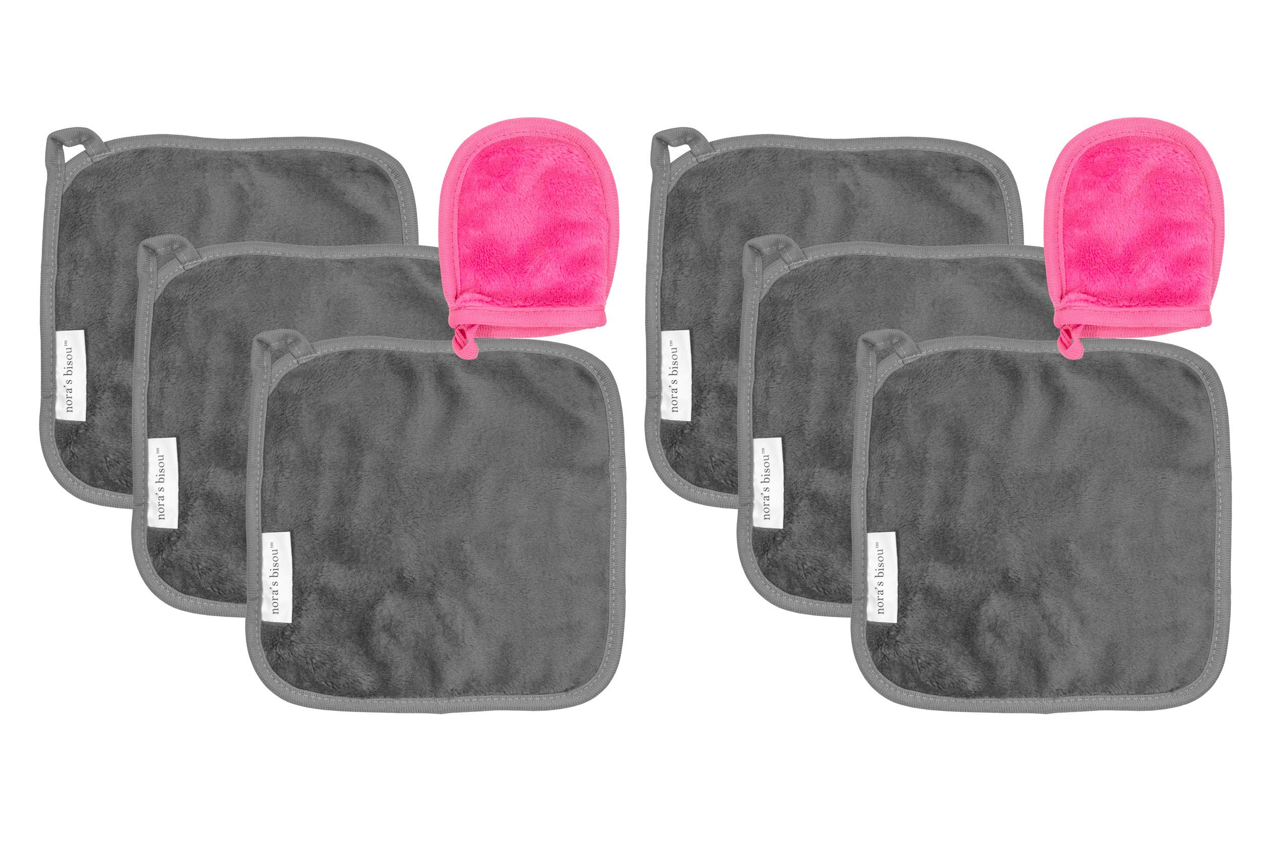 Nora S Bisou Set Of 3 Makeup Remover Cloths Includes Bonus Makeup Remover Mini Mitten 2 Sets Buy Online In Antigua And Barbuda At Antigua Desertcart Com Productid 94857619