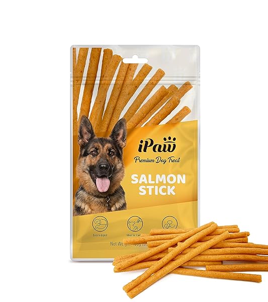 IPAW DOG TREATS FOR PUPPY TRAINING, ALL NATURAL HUMAN GRADE DOG TREAT, HYPOALLERGENIC, EASY TO DIGEST (FISH STICKS)