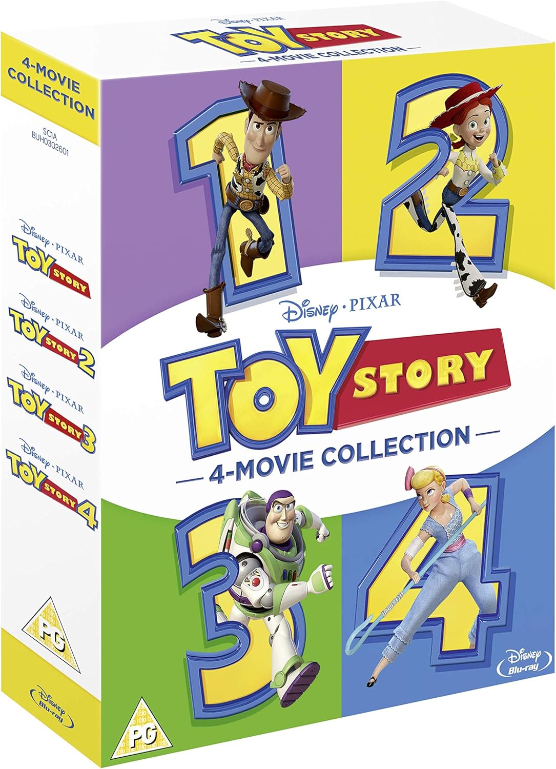 Amazon トイ ストーリー Toy Story 1 4 Box Set Blu Ray 19 Region Free 映画