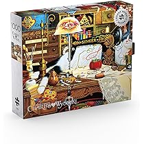 廃盤THE SATURDAY EVENING POST ジグソーパズル4個セット Amazon | MasterPieces Puzzle Company Saturday Evening Post