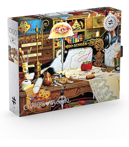 新品未開封 jane wooster scott 1000ピース　ジクソーパズル Ceaco - Jane Wooster Scott - Happy Go Lucky - 1000 Piece