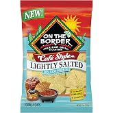 ON THE BORDER Caf&eacute; Style Lightly Salted Tortilla Chips 11 oz. Bag (Pack of 3)
